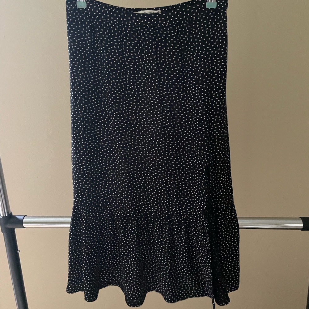 A&F midi skirt